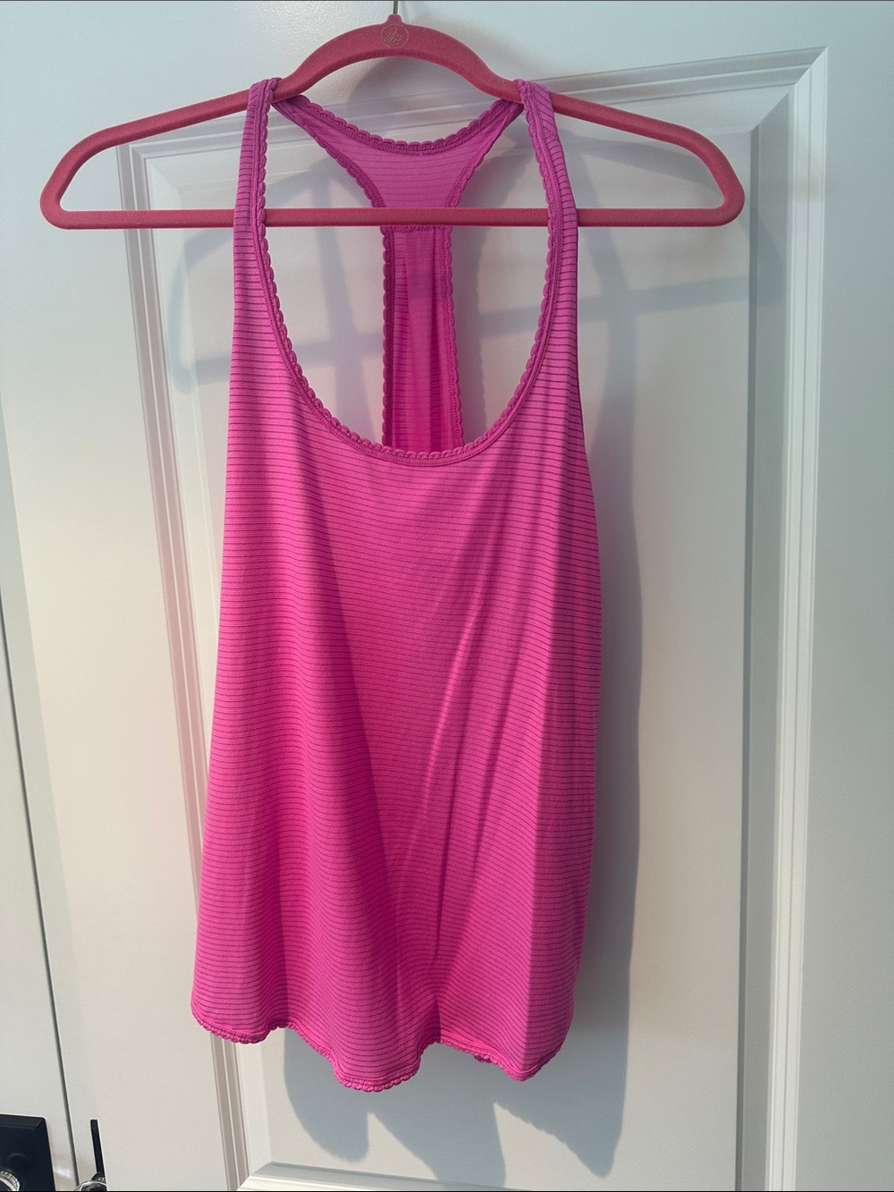 lululemon athletica Pink Racerback Tank Top